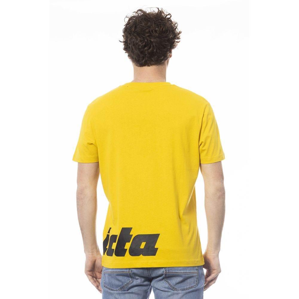 Invicta Yellow Cotton Men T-Shirt - Hilstor