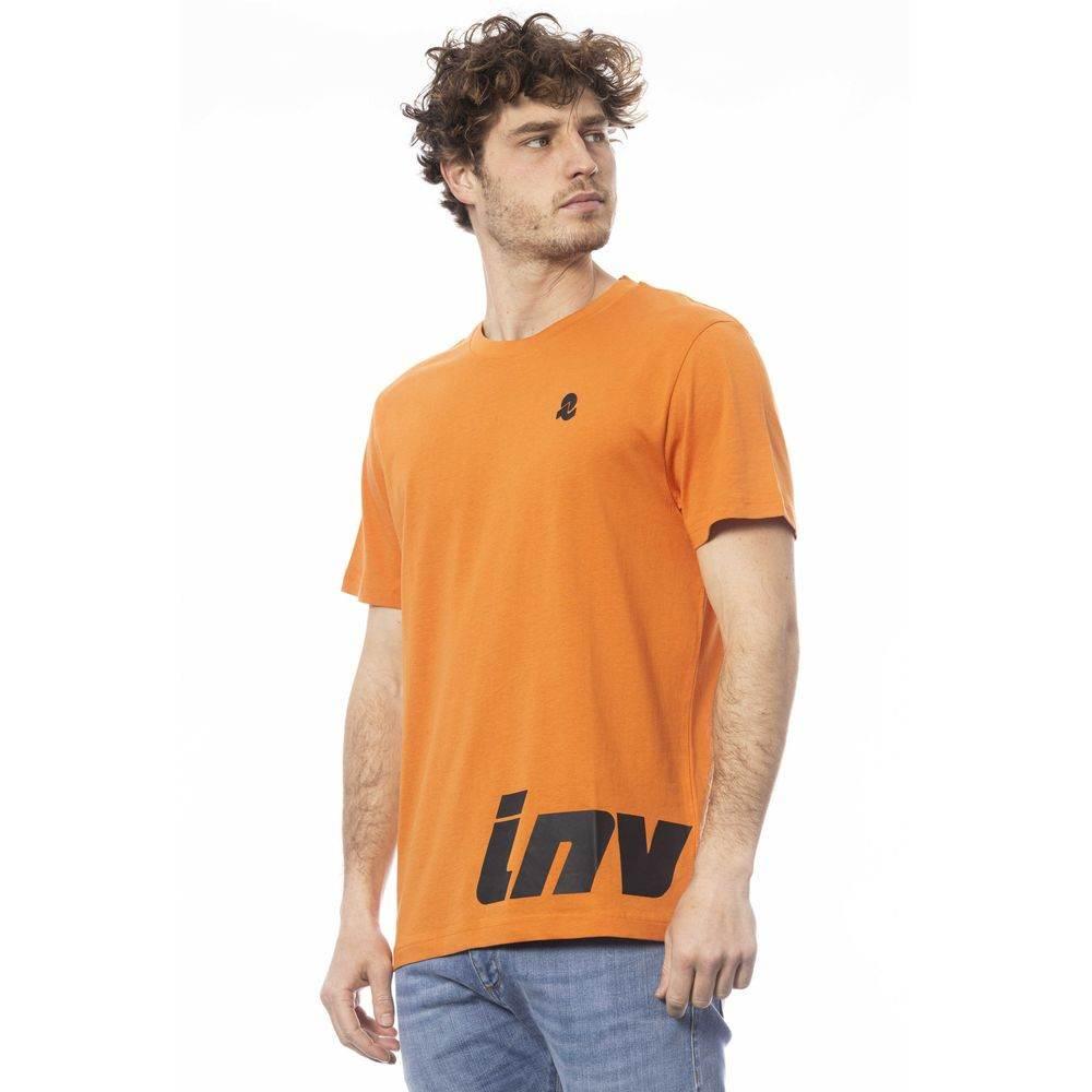 Invicta Orange Cotton Men T-Shirt - Hilstor