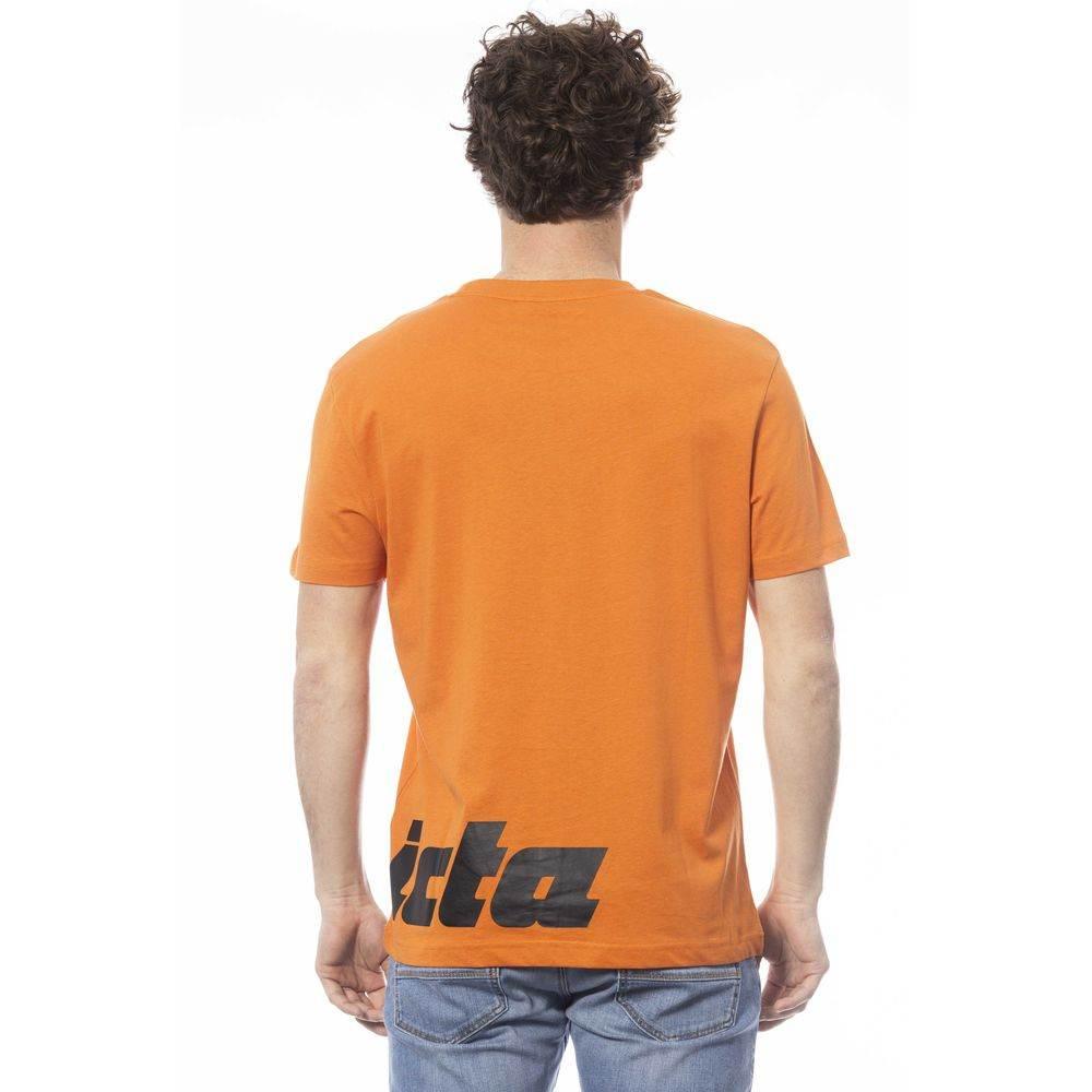 Invicta Orange Cotton Men T-Shirt - Hilstor