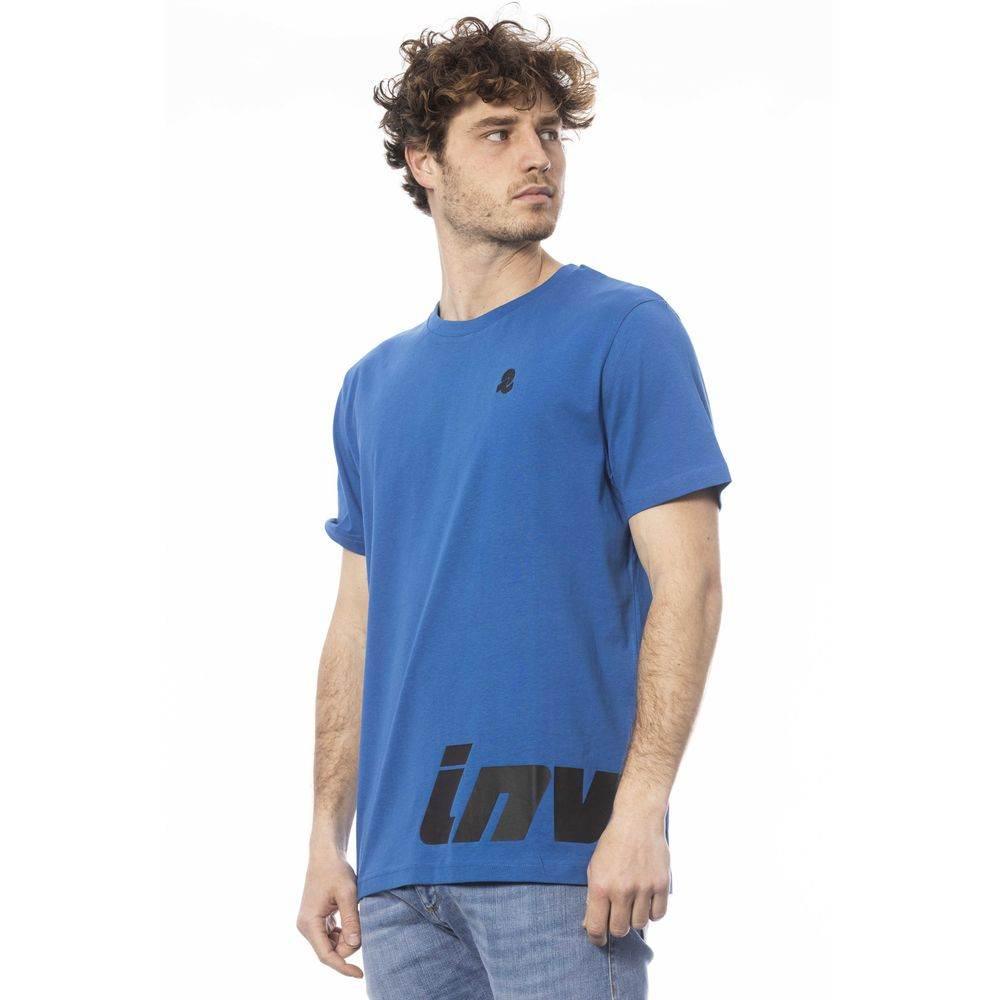 Invicta Blue Cotton Men T-Shirt - Hilstor