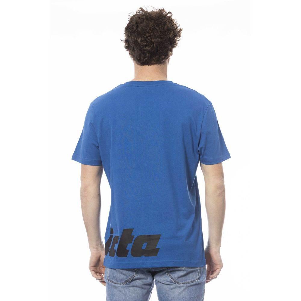 Invicta Blue Cotton Men T-Shirt - Hilstor