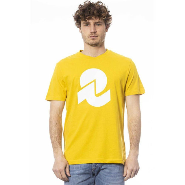 Invicta Yellow Cotton Men T-Shirt - Hilstor