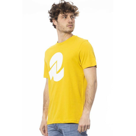 Invicta Yellow Cotton Men T-Shirt - Hilstor