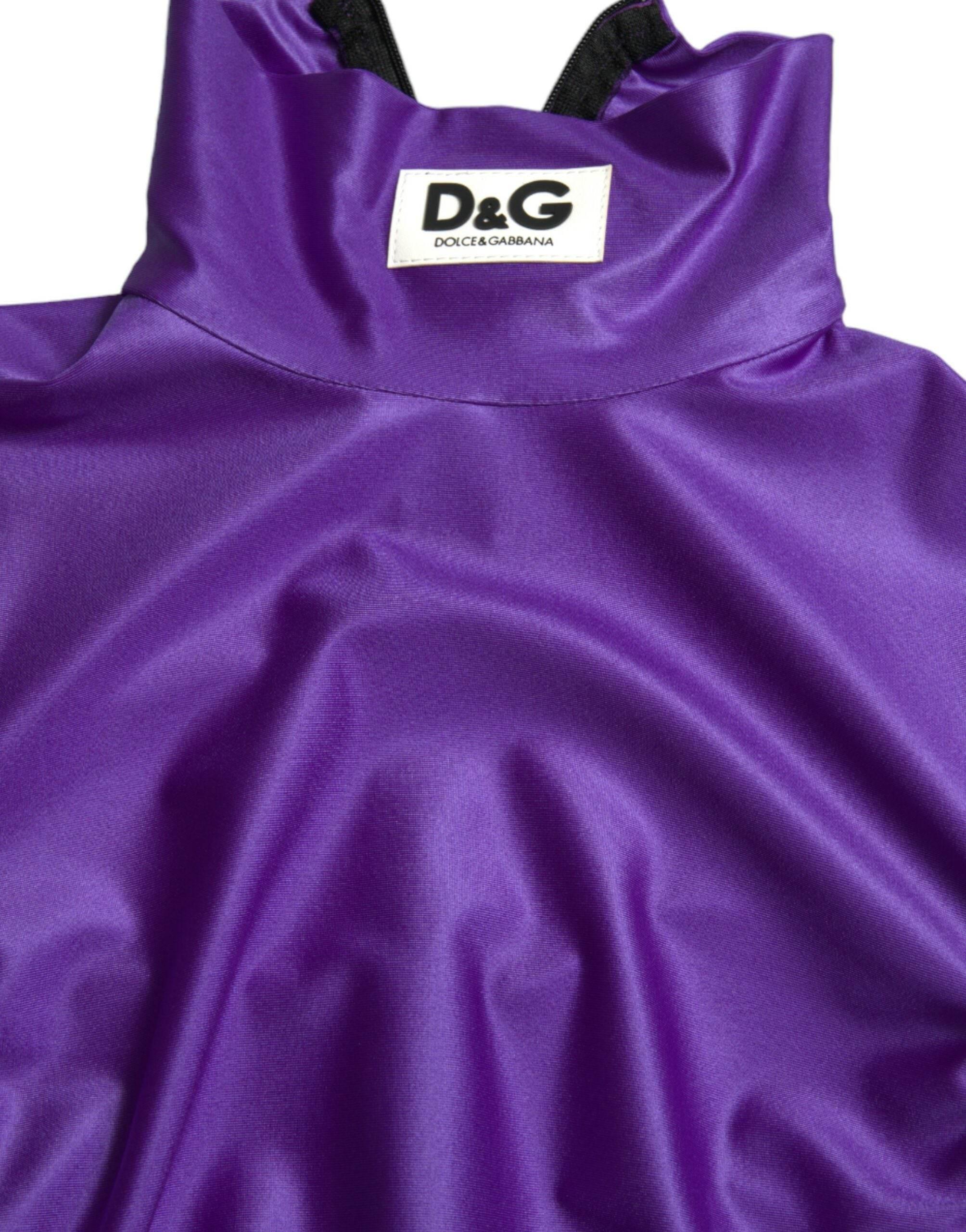 Dolce & Gabbana Elegant Long Sleeve Zip-Back Top - Hilstor