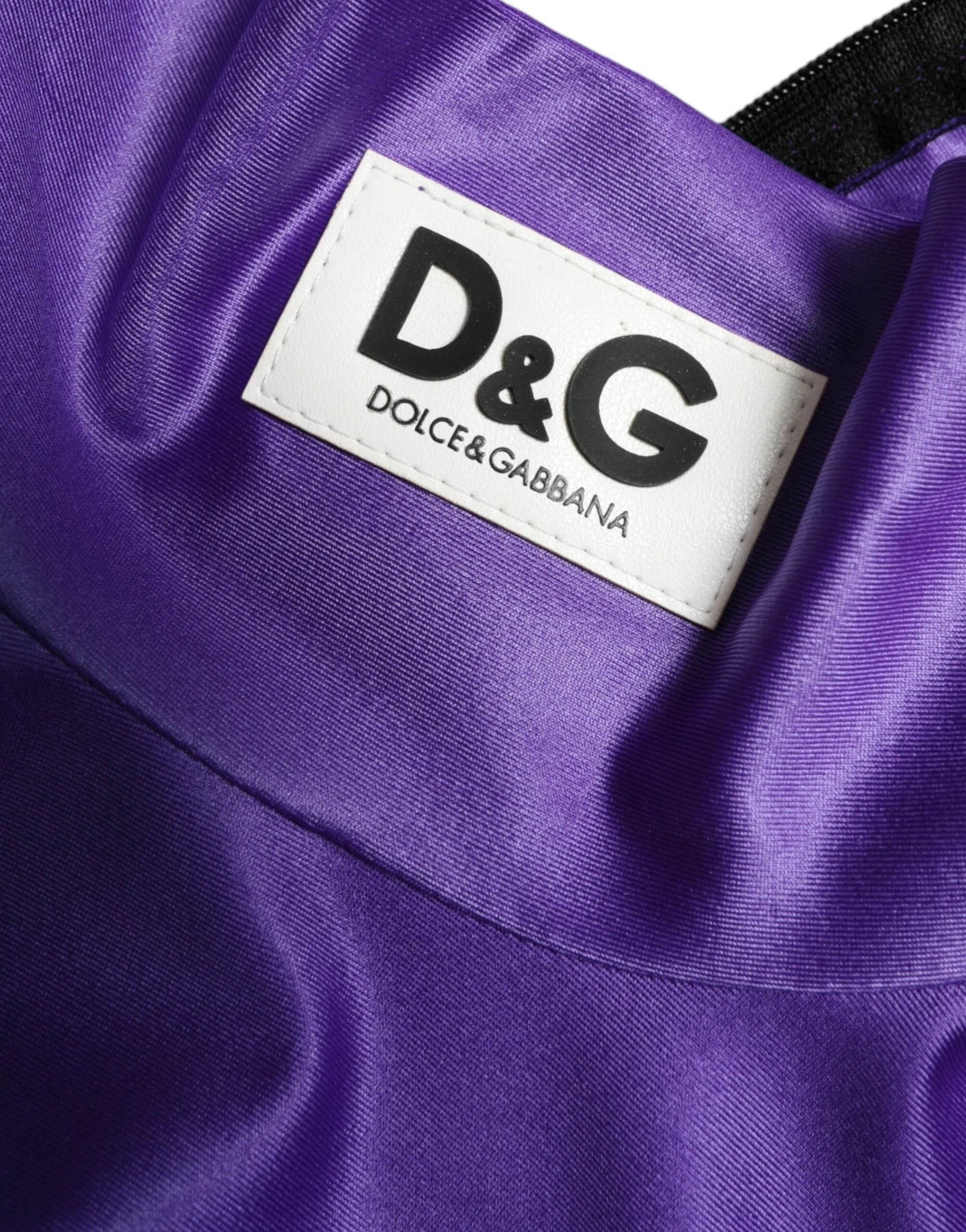 Dolce & Gabbana Elegant Long Sleeve Zip-Back Top - Hilstor