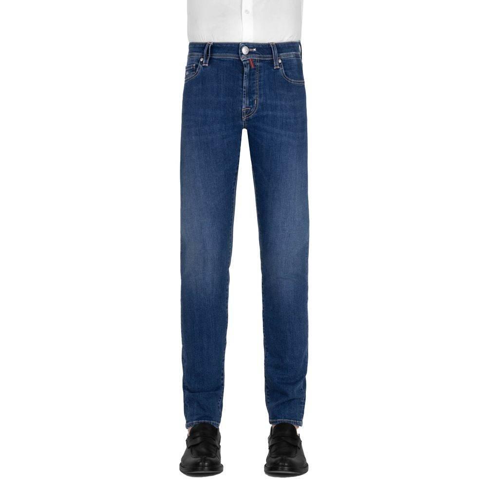 Tramarossa Blue Cotton Men's Jeans - Hilstor