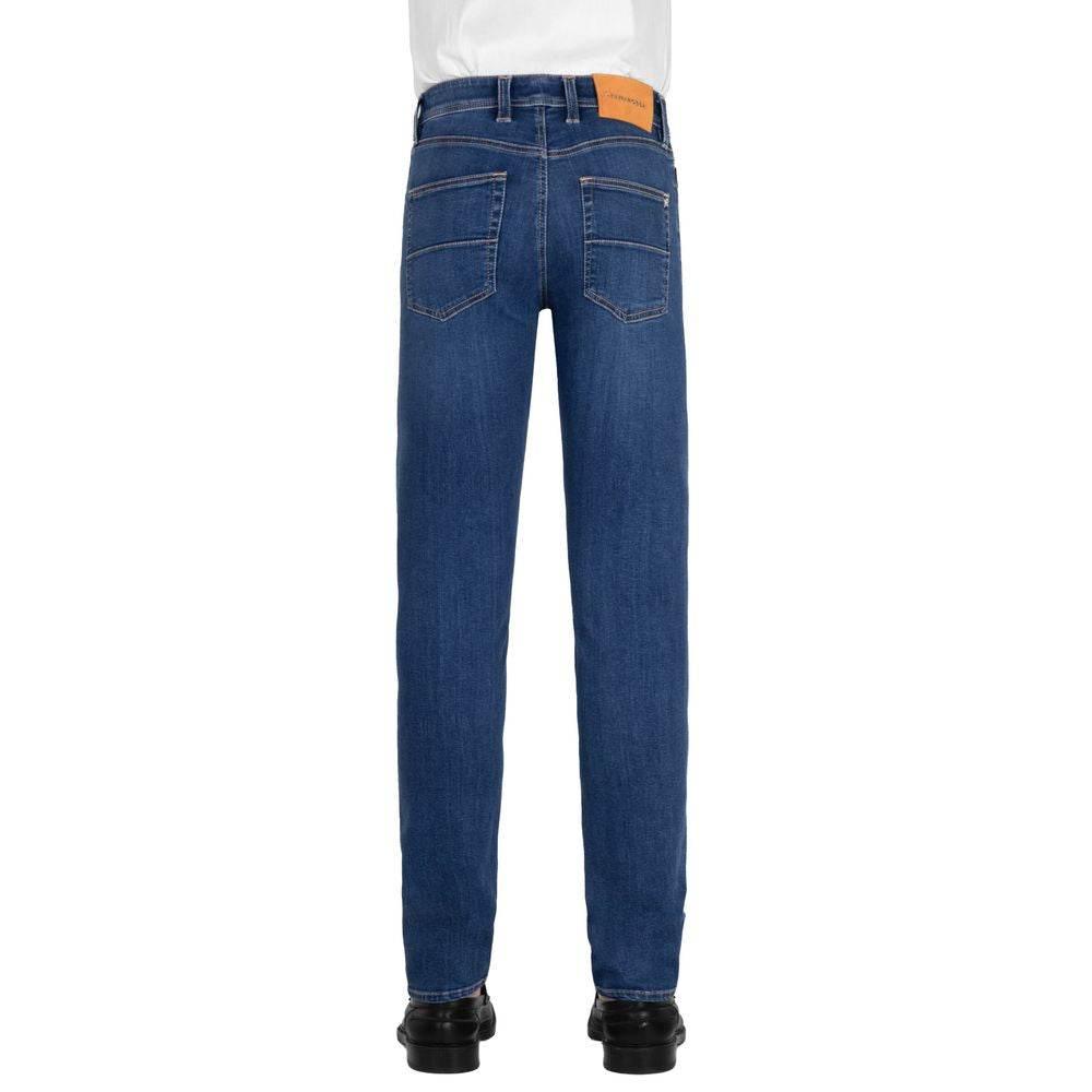 Tramarossa Blue Cotton Men's Jeans - Hilstor