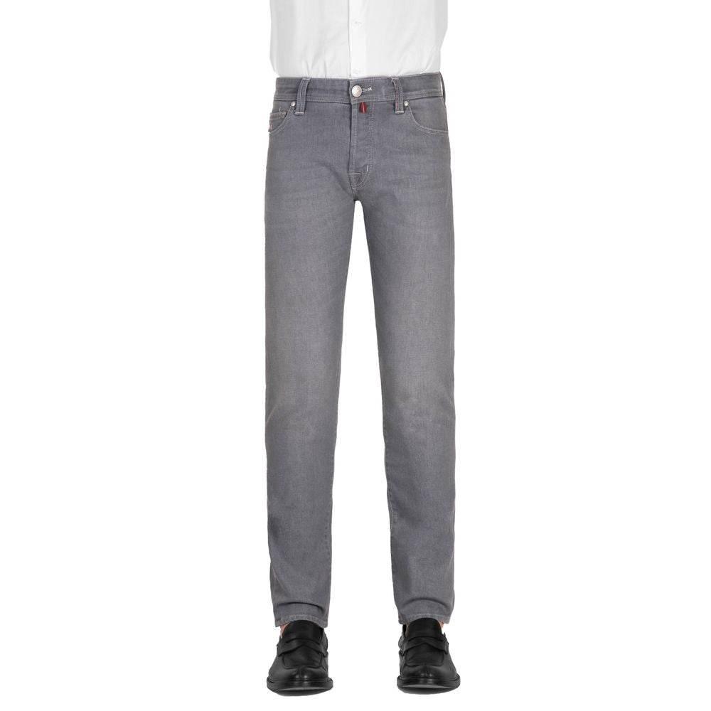 Tramarossa Gray Cotton Men Jeans - Hilstor