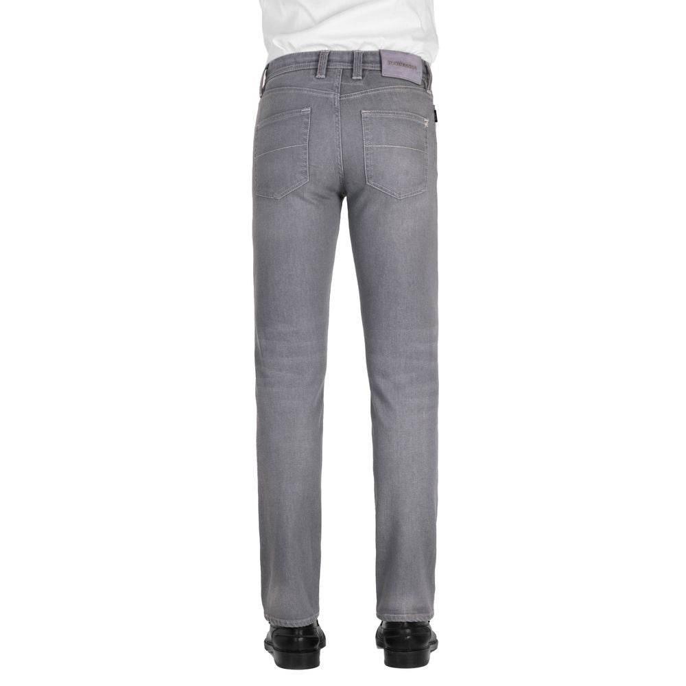 Tramarossa Gray Cotton Men Jeans - Hilstor