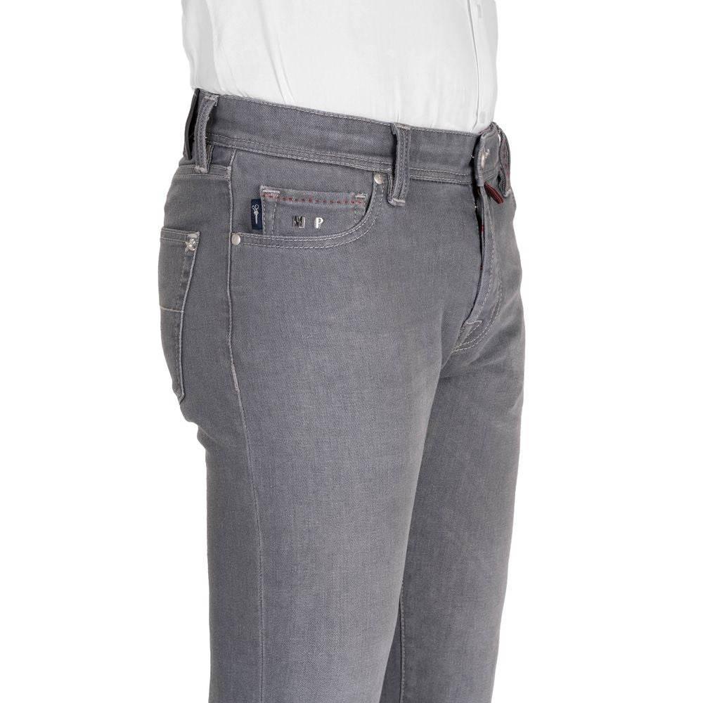 Tramarossa Gray Cotton Men Jeans - Hilstor