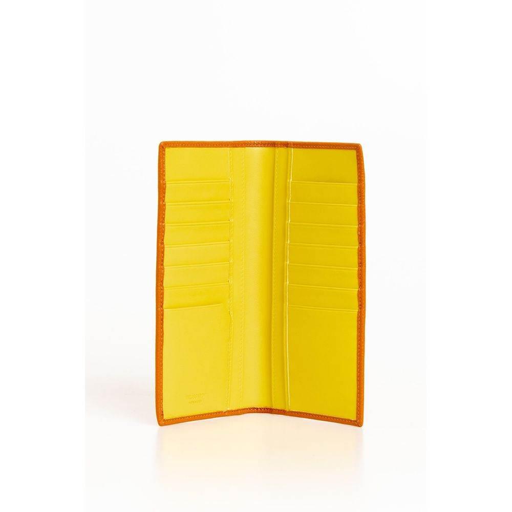 Trussardi Brown Leather Men Wallet - Hilstor