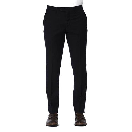 Trussardi Blue Wool Men Trouser - Hilstor