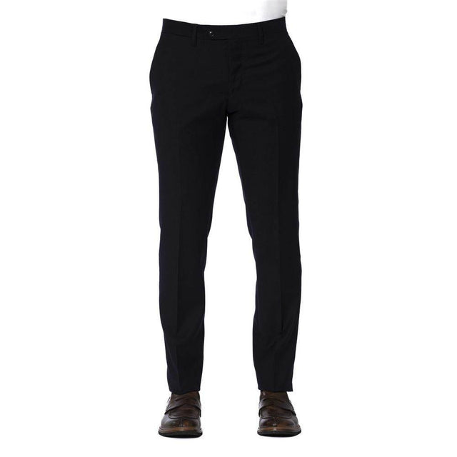 Trussardi Blue Wool Men Trouser - Hilstor