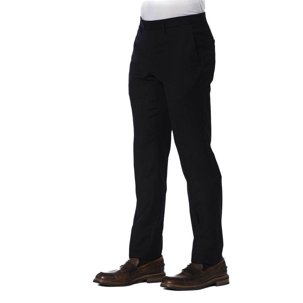 Trussardi Blue Wool Men Trouser - Hilstor
