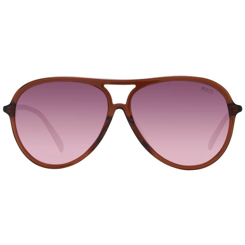Emilio Pucci Brown Women Sunglasses - Hilstor