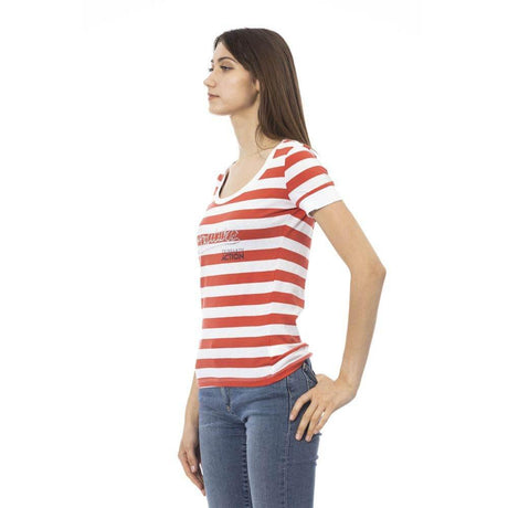 Trussardi Action Multicolor Cotton Women T-Shirt - Hilstor
