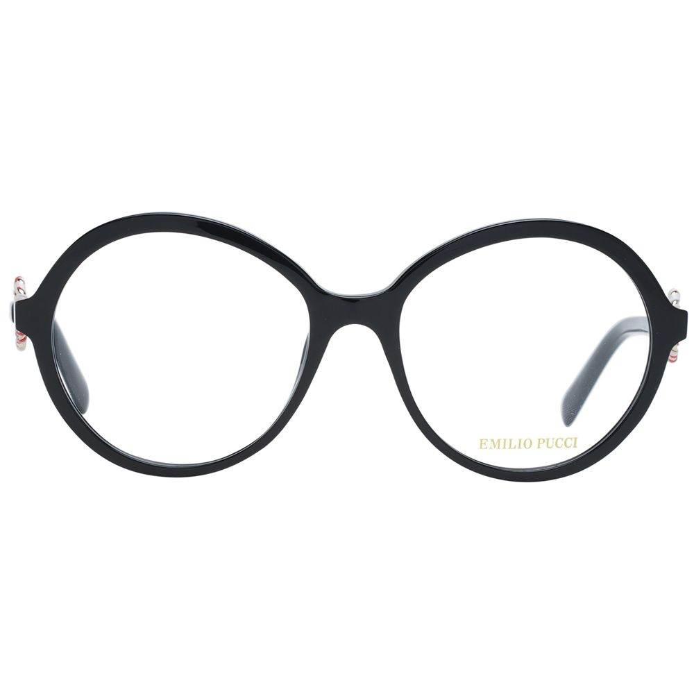 Emilio Pucci Black Women Glasses Frame - Hilstor