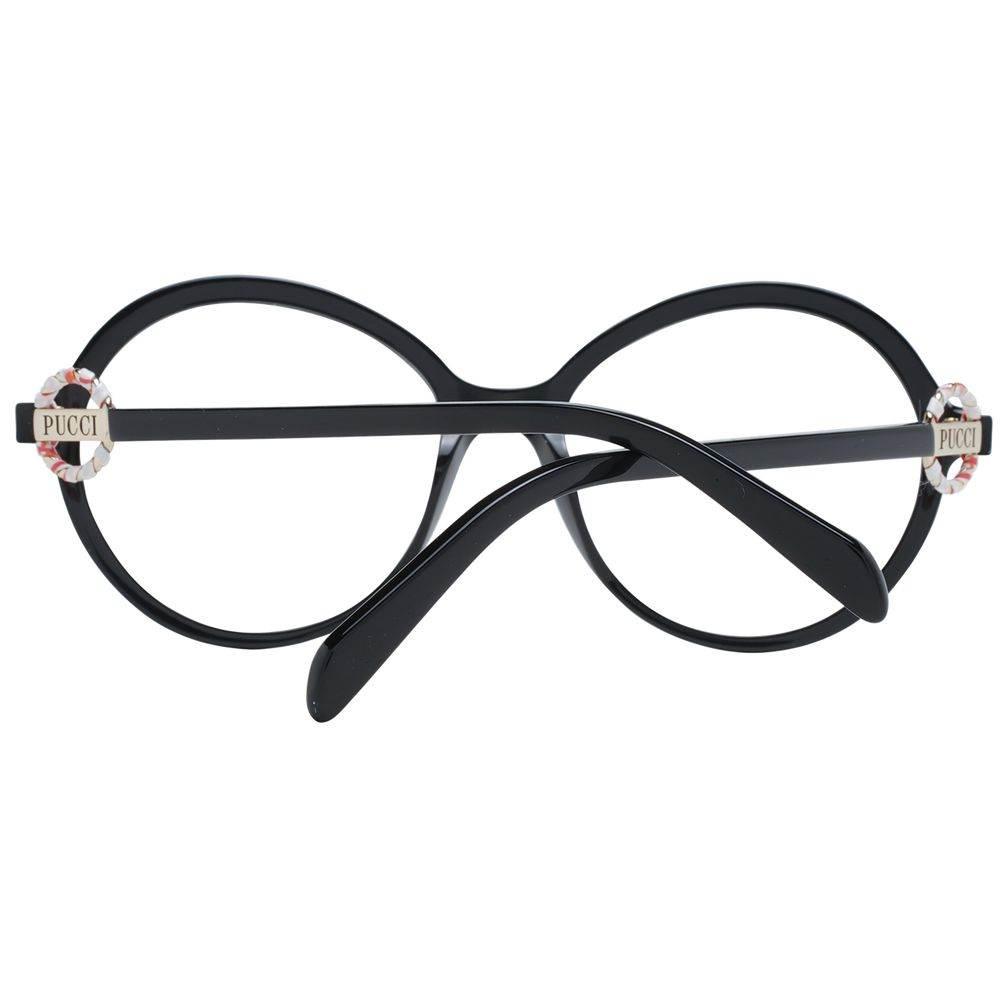 Emilio Pucci Black Women Glasses Frame - Hilstor