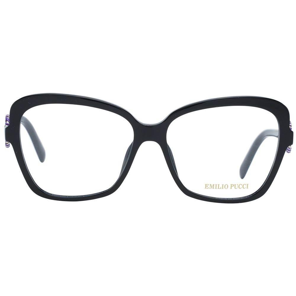 Emilio Pucci Black Women Glasses Frame - Hilstor