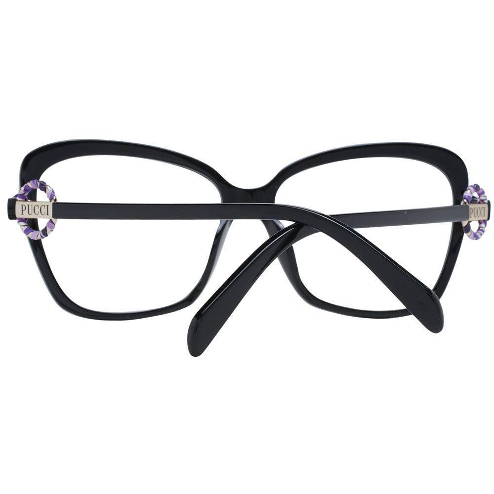 Emilio Pucci Black Women Glasses Frame - Hilstor