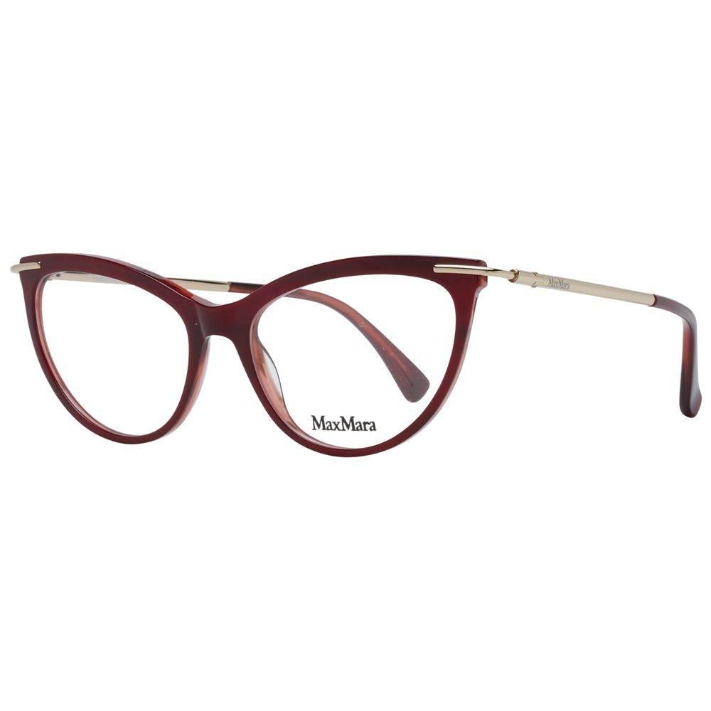 Max Mara Burgundy Women Glasses Frame - Hilstor