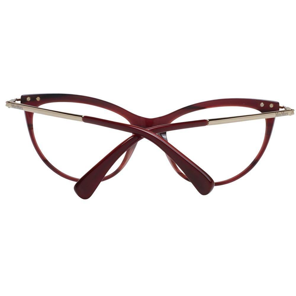 Max Mara Burgundy Women Glasses Frame - Hilstor