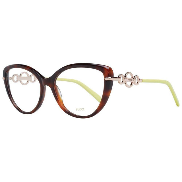 Emilio Pucci Brown Women Glasses Frame - Hilstor