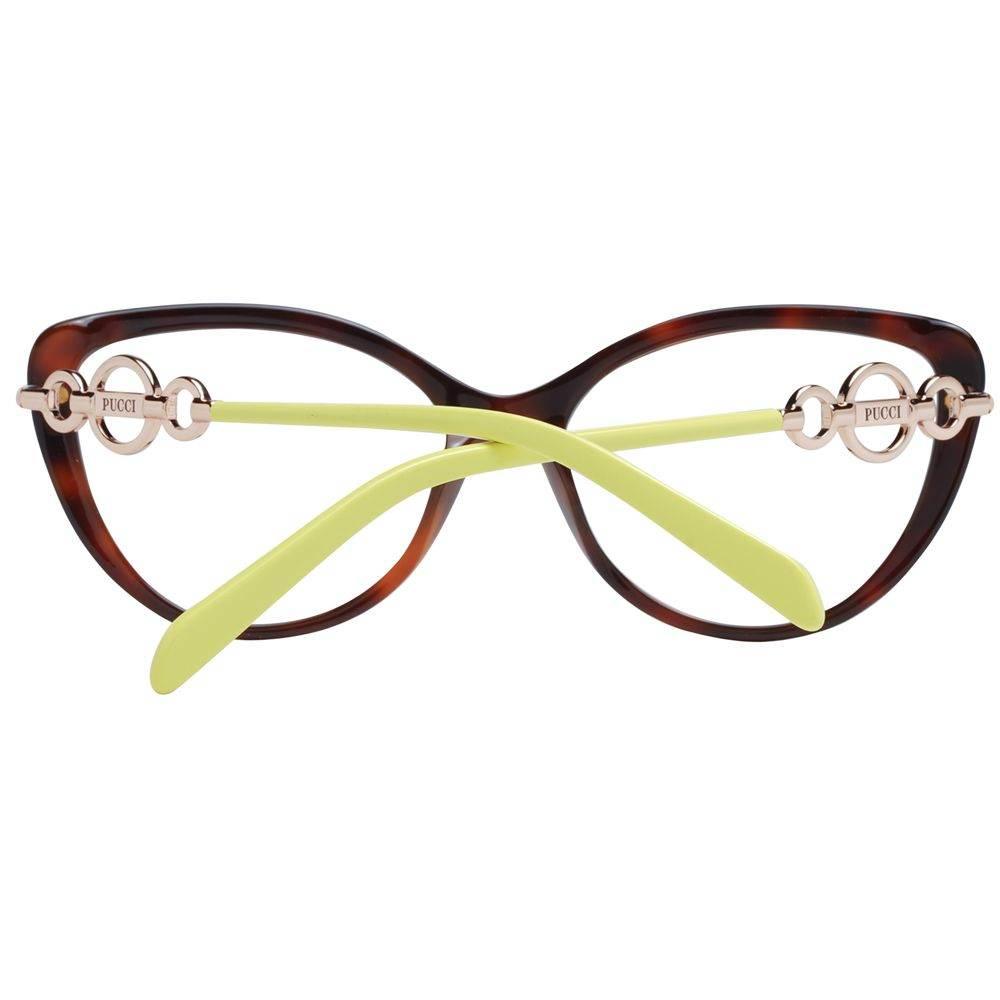 Emilio Pucci Brown Women Glasses Frame - Hilstor