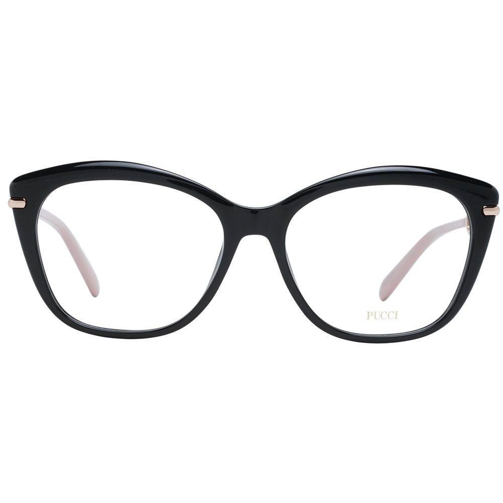 Emilio Pucci Black Women Glasses Frame - Hilstor