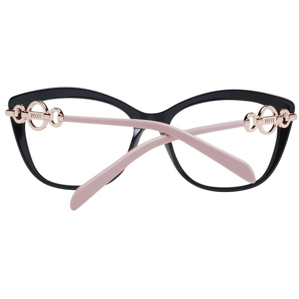 Emilio Pucci Black Women Glasses Frame - Hilstor