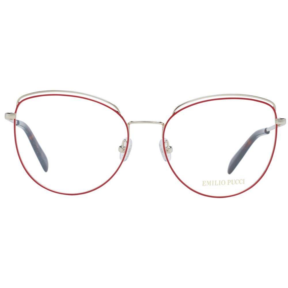 Emilio Pucci Red Women Glasses Frame - Hilstor