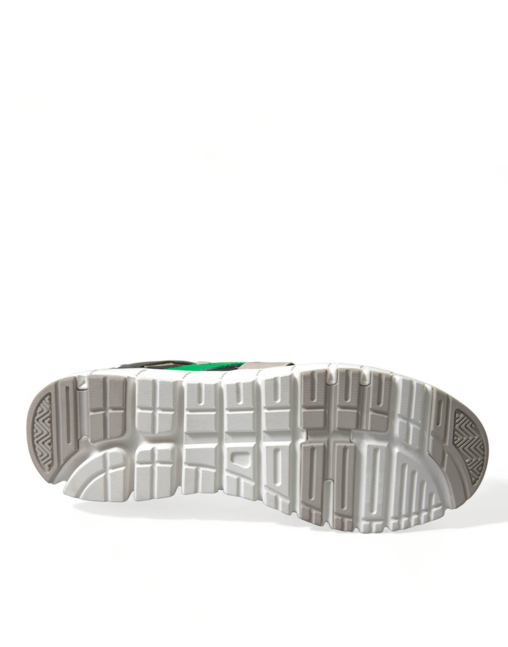Dolce & Gabbana Exquisite Multicolor Low-Top Designer Sneakers - Hilstor