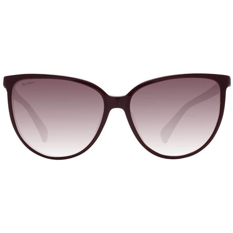 Max Mara Burgundy Women Sunglasses - Hilstor