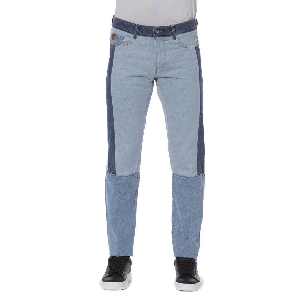 Trussardi Jeans Blue Cotton Men Jeans - Hilstor