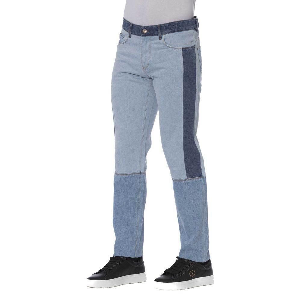 Trussardi Jeans Blue Cotton Men Jeans - Hilstor