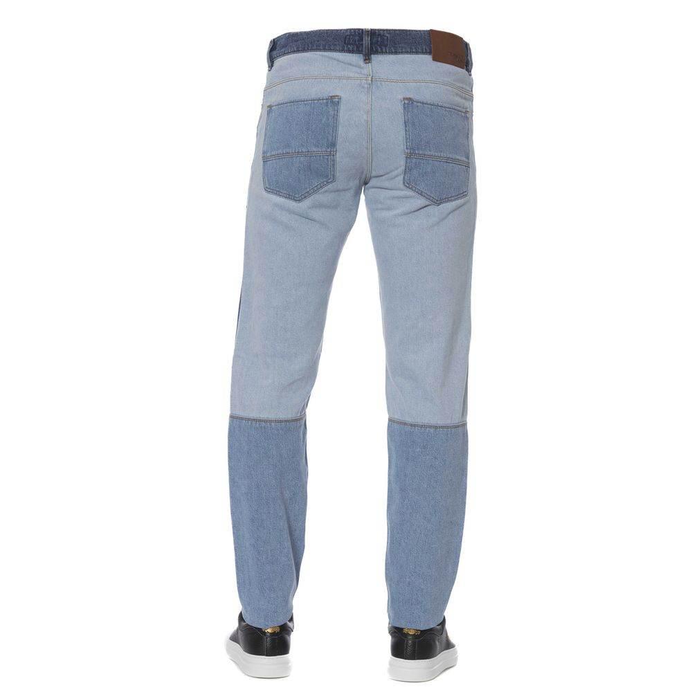 Trussardi Jeans Blue Cotton Men Jeans - Hilstor
