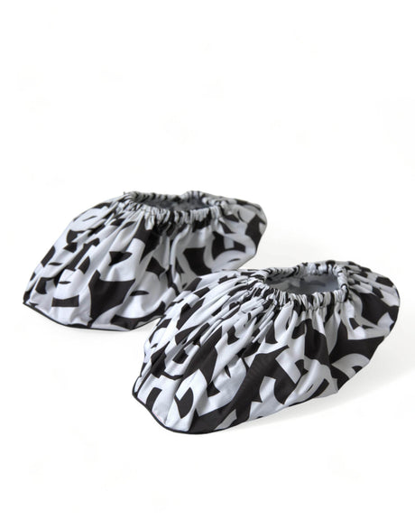 Dolce & Gabbana Chic Monochrome Slip-On Flats - Hilstor