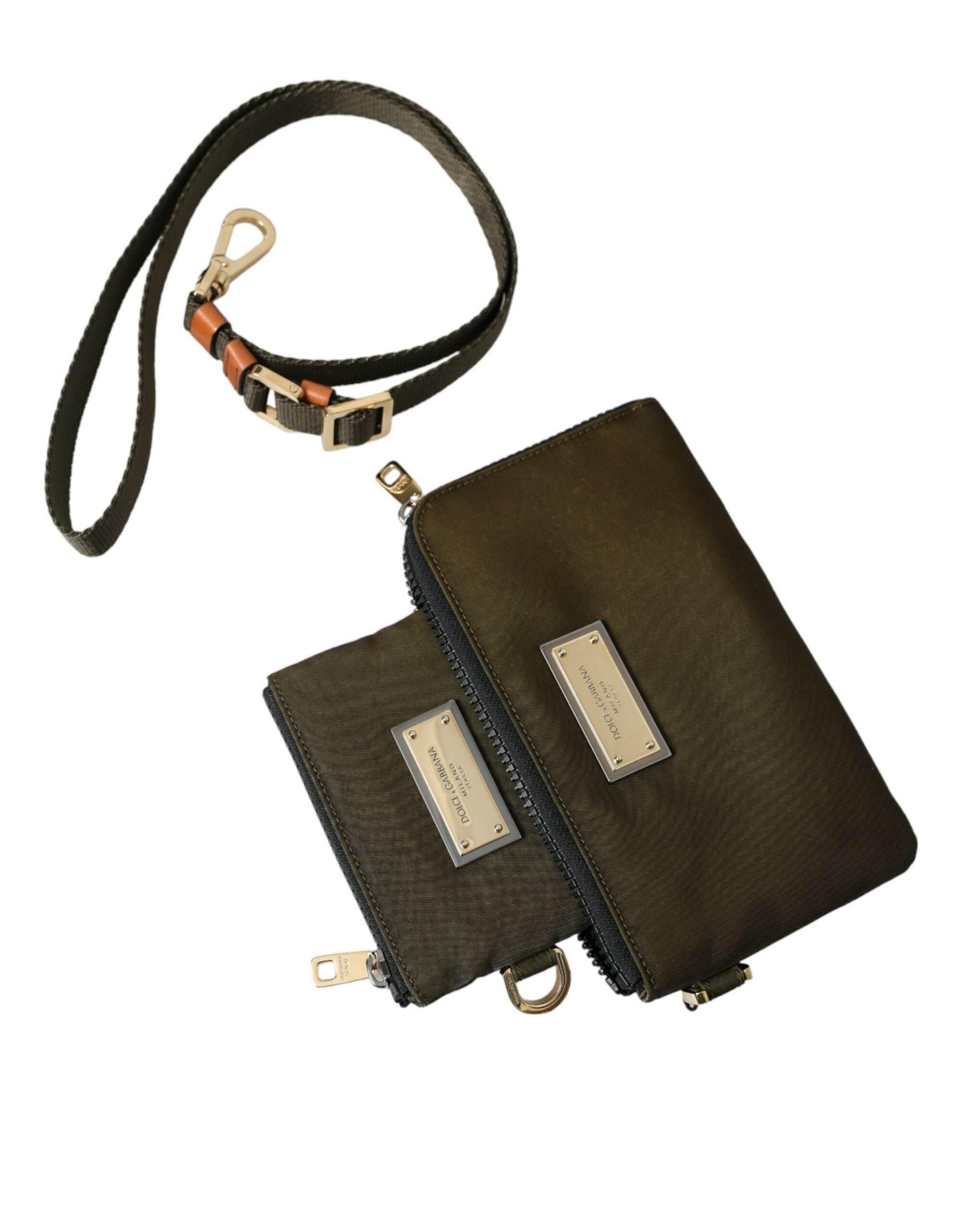 Dolce & Gabbana Elegant Dark Green Multifunctional Kit - Hilstor