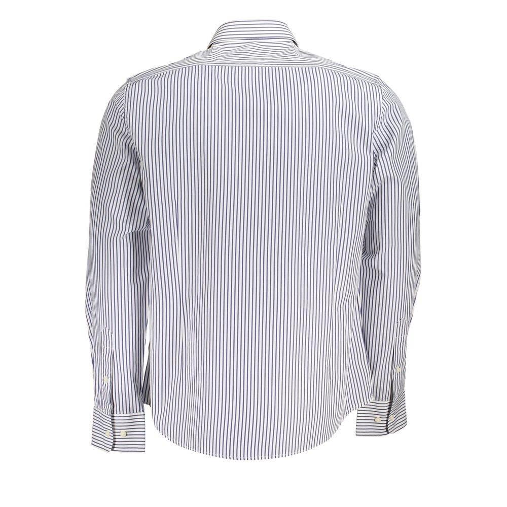 La Martina Elegant Long-Sleeved Striped Shirt for Men - Hilstor