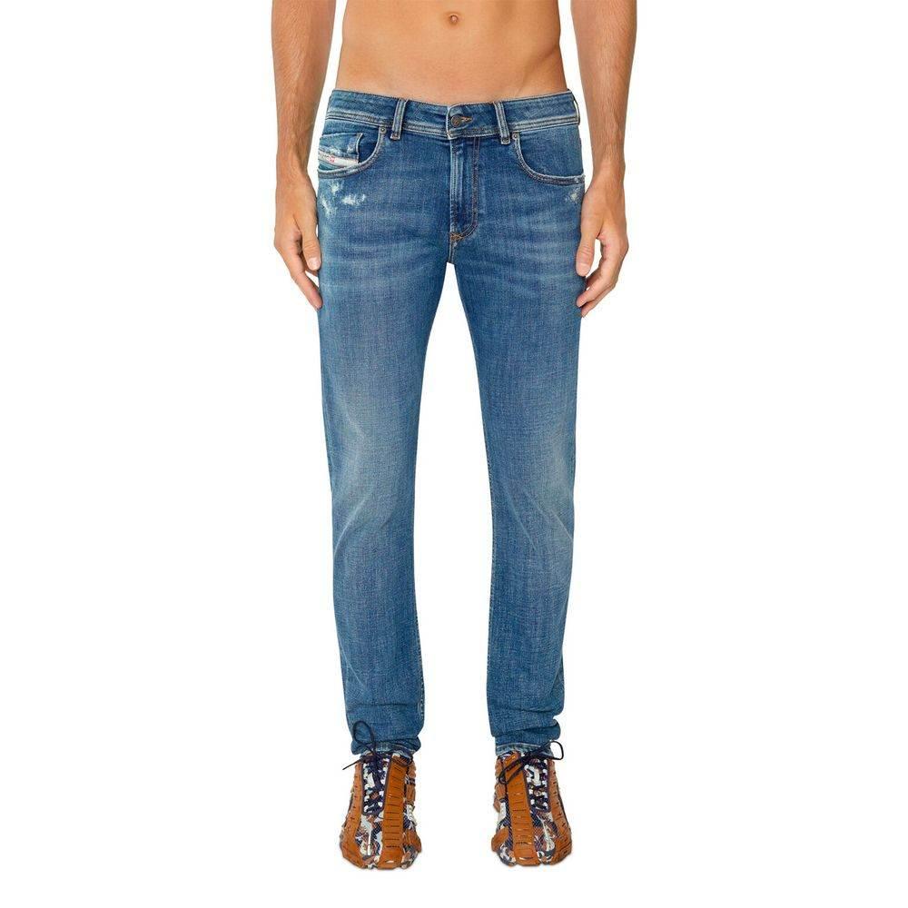 Diesel Punk-Inspired Low Waist Skinny Jeans - Hilstor