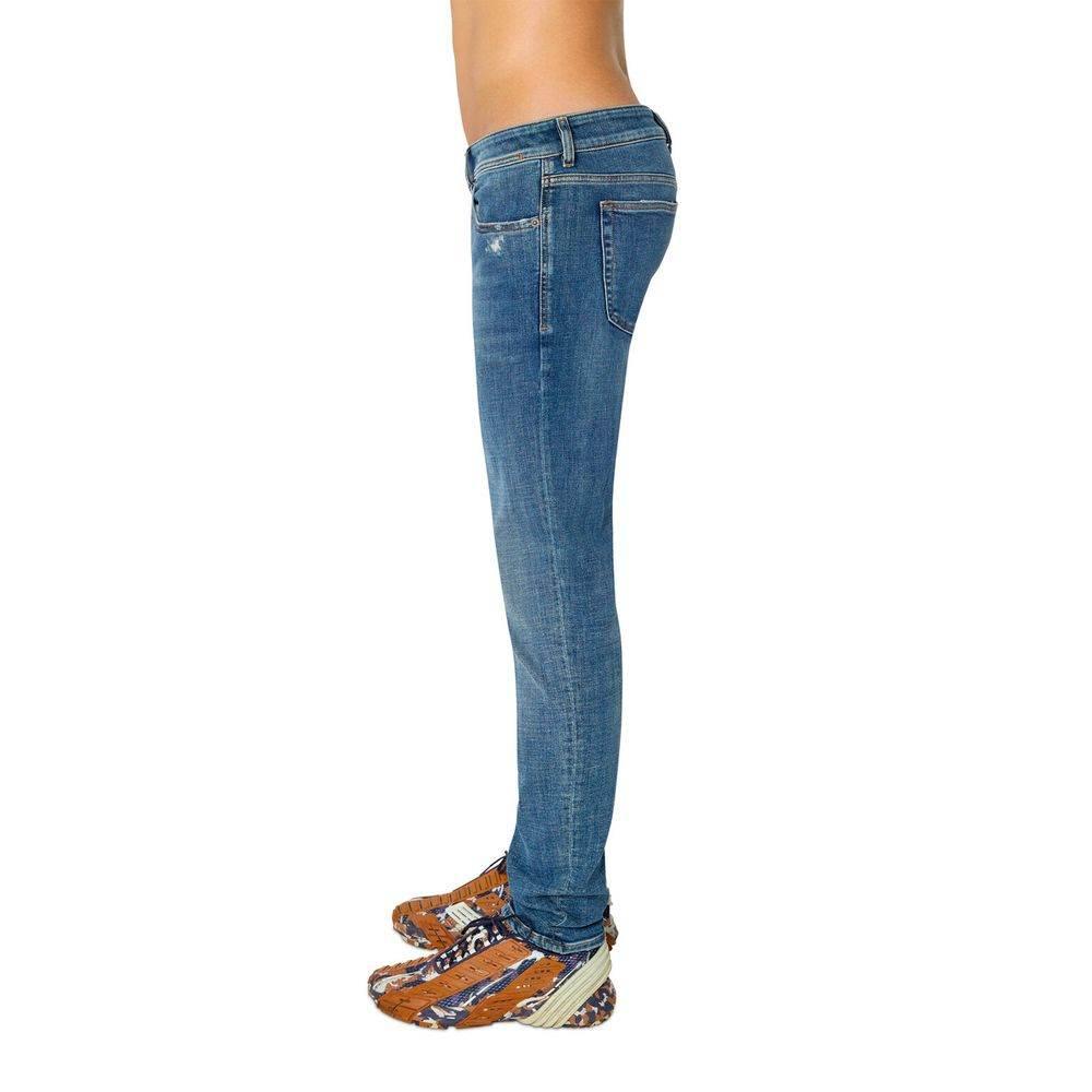 Diesel Punk-Inspired Low Waist Skinny Jeans - Hilstor