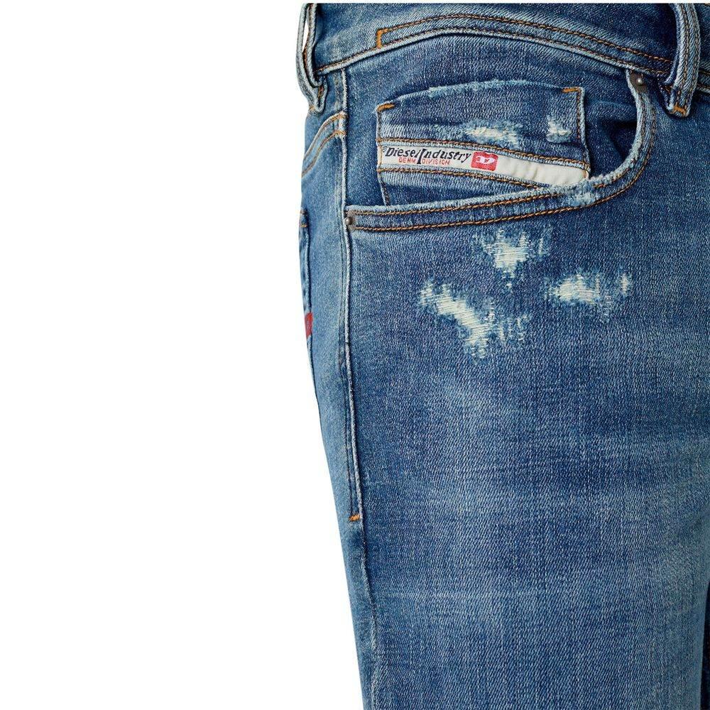 Diesel Punk-Inspired Low Waist Skinny Jeans - Hilstor