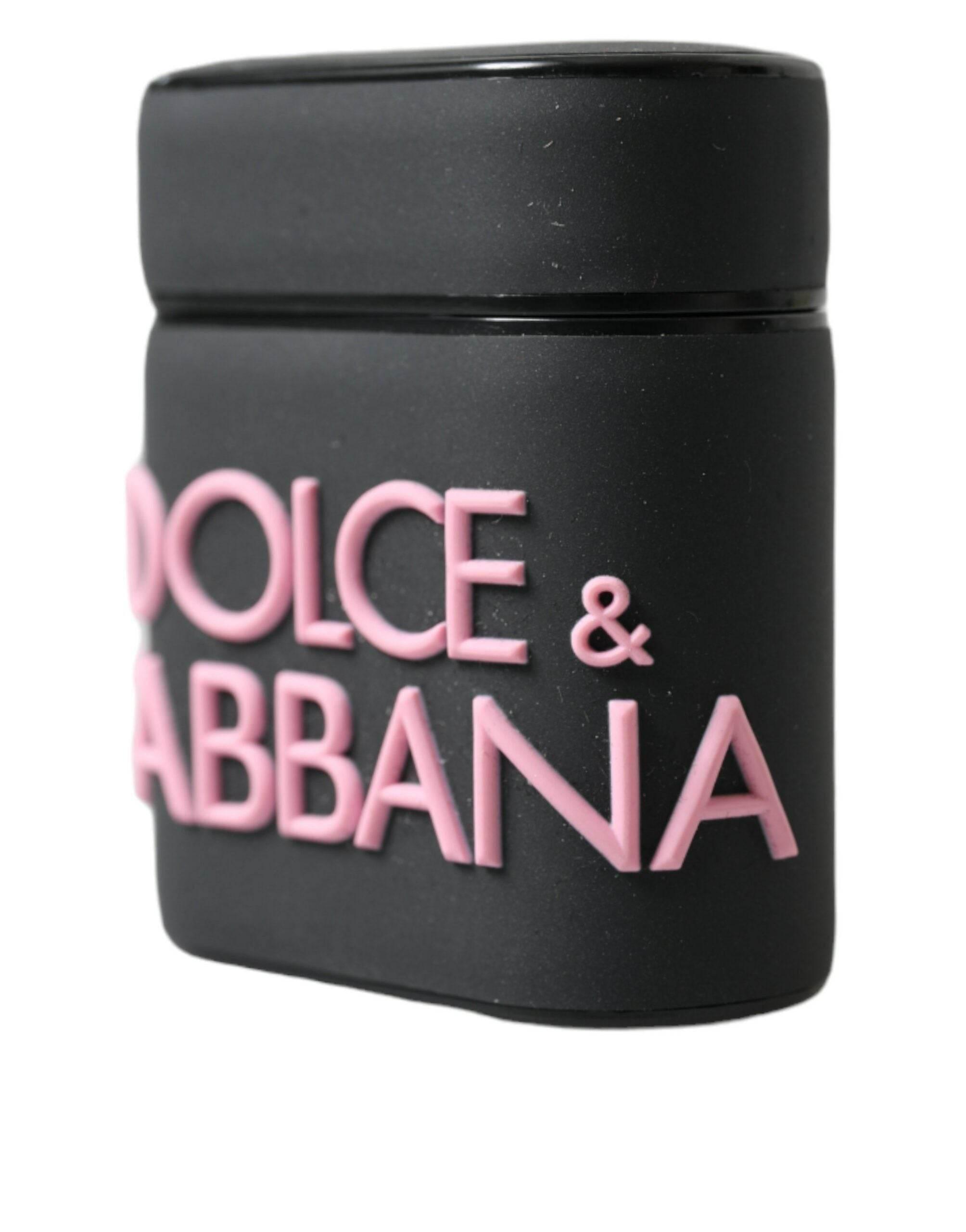 Dolce & Gabbana Elegant Dual-Tone Leather Airpods Case - Hilstor