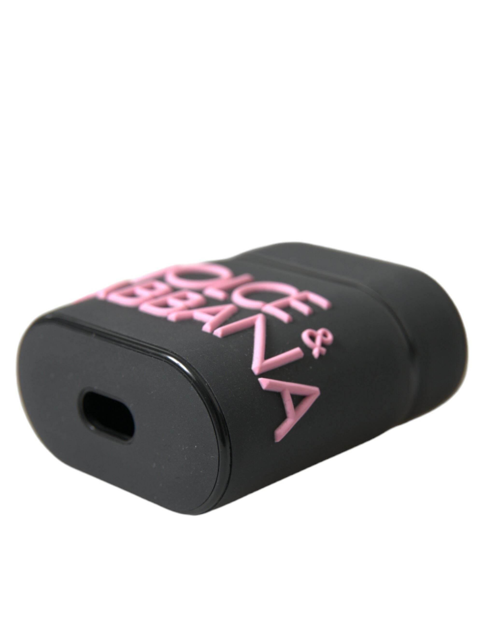 Dolce & Gabbana Elegant Dual-Tone Leather Airpods Case - Hilstor