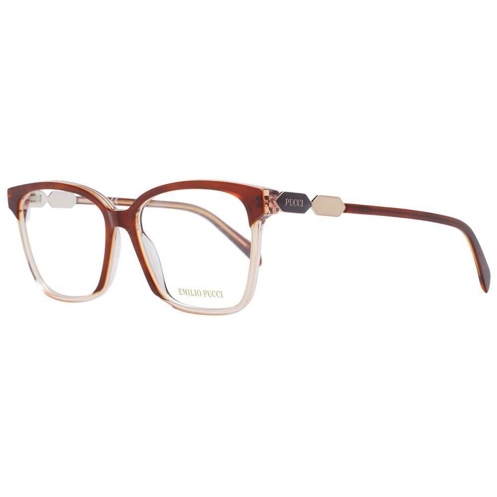 Emilio Pucci Brown Women Glasses Frame - Hilstor