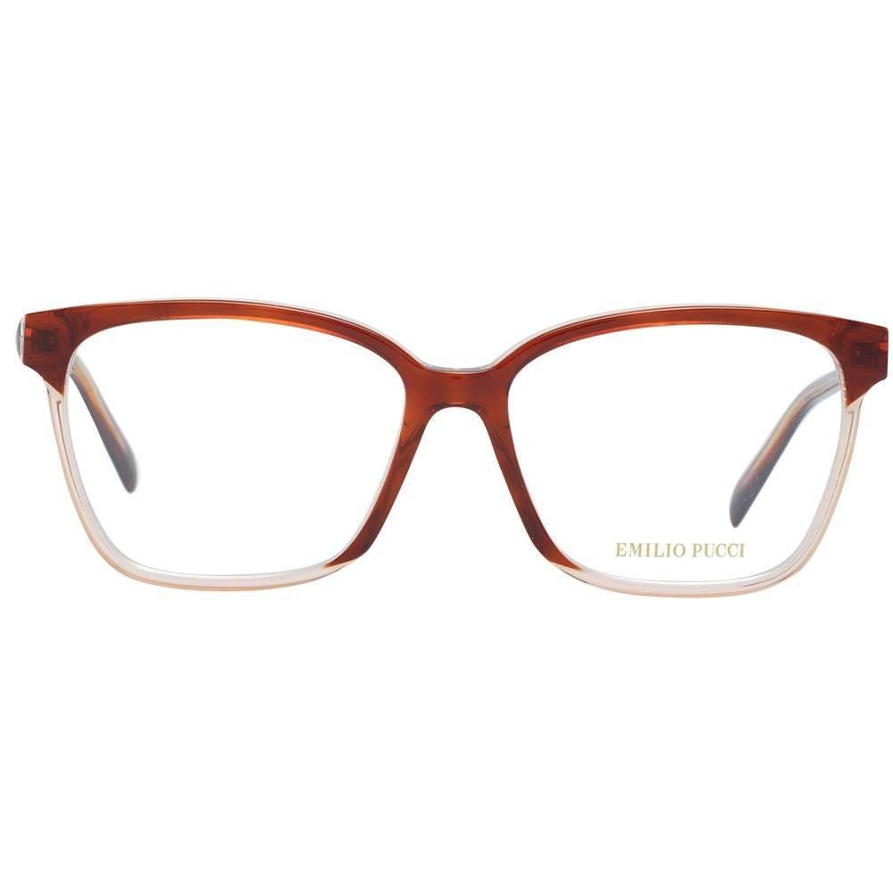 Emilio Pucci Brown Women Glasses Frame - Hilstor