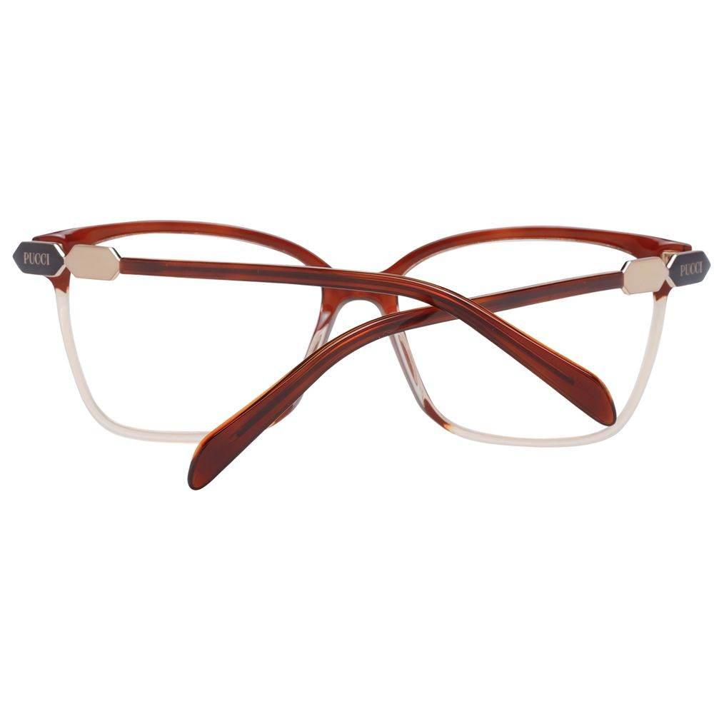 Emilio Pucci Brown Women Glasses Frame - Hilstor