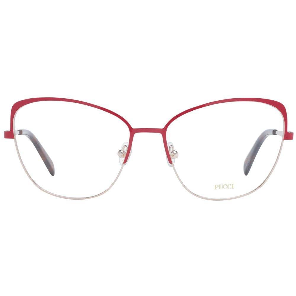 Emilio Pucci Red Women Glasses Frame - Hilstor