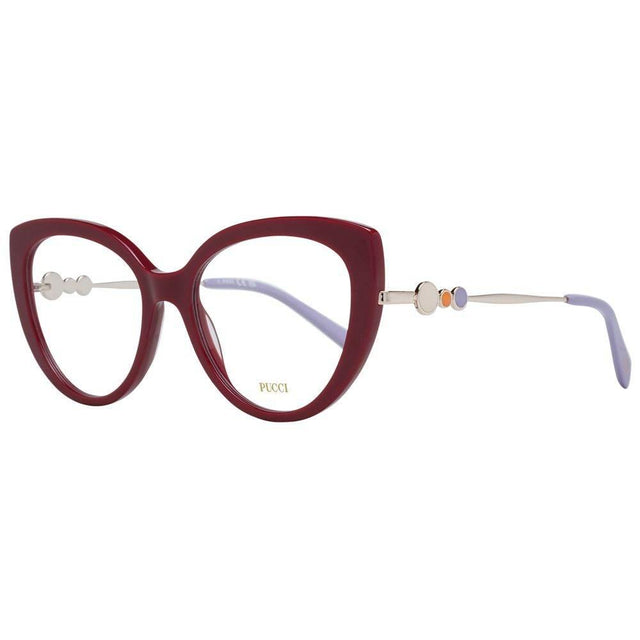 Emilio Pucci Red Women Glasses Frame - Hilstor