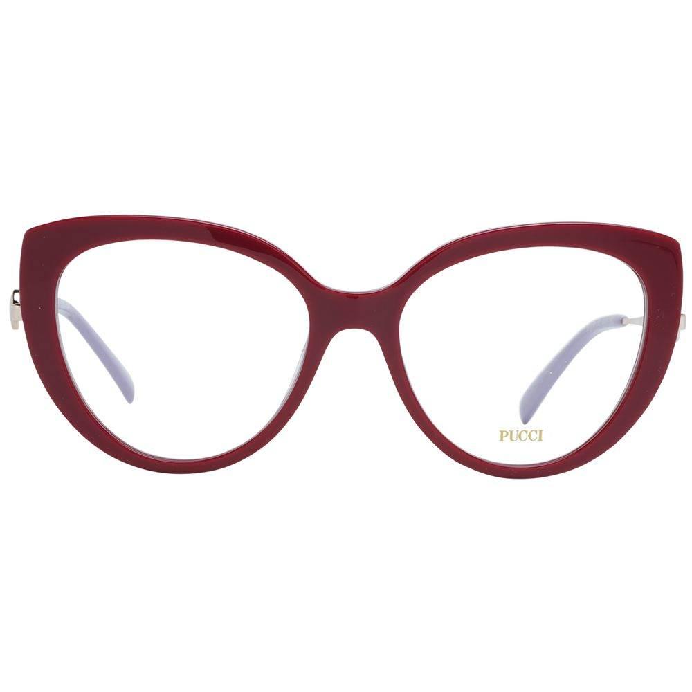 Emilio Pucci Red Women Glasses Frame - Hilstor